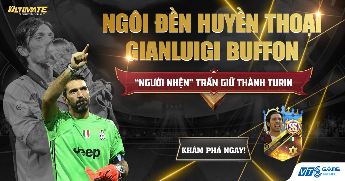 Tiểu sử cầu thủ Gianluigi Buffon - Huyền thoại Đằng Sau Khung Thành